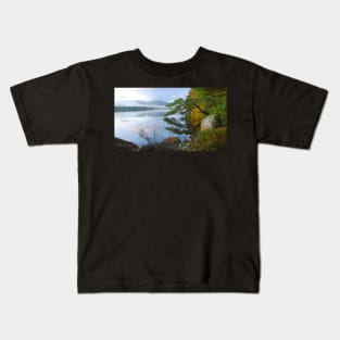 Tranquility of the Scottish Highlands Kids T-Shirt